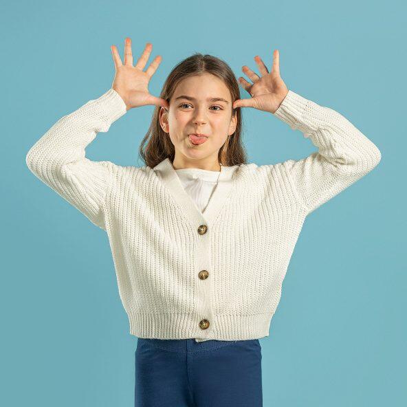L&D(R) 				Strickjacke