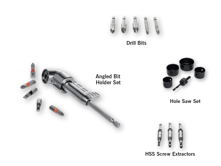POWERFIX(R) Drill & Bit Set