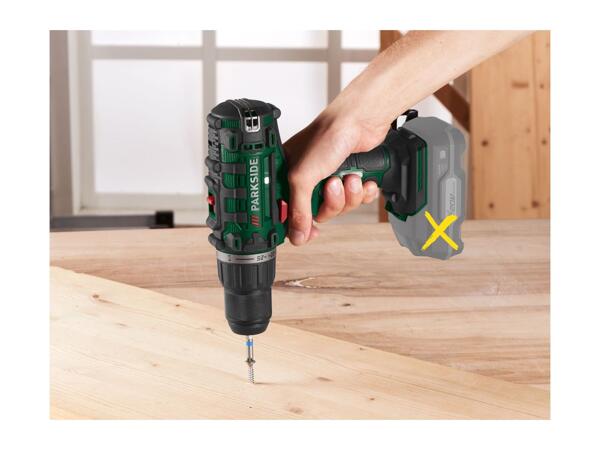 Parkside 20V Cordless Drill - Bare Unit