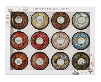 Scents of the Season Candle Set 12pk