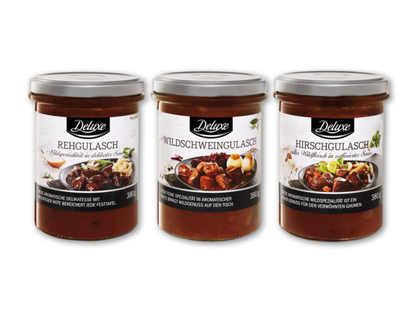 DELUXE Vildtgullasch
