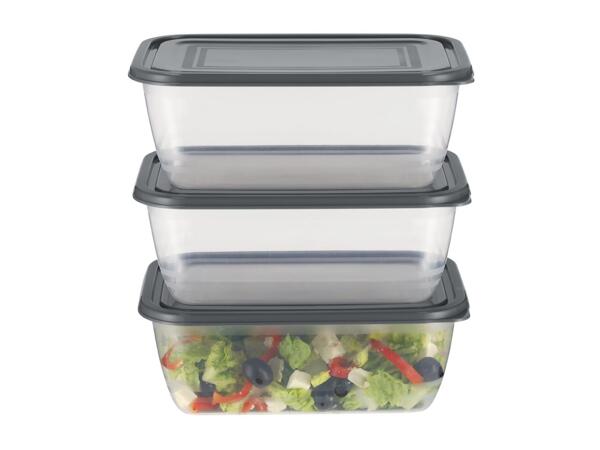 Livarno Home Food Storage Containers - Set of 3