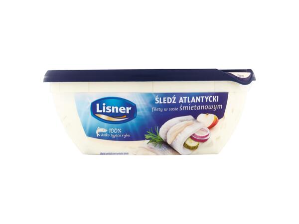 Marinated Herring Fillets in Cream Sauce