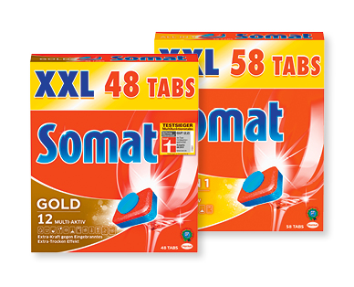 Pastiglie per lavastoviglie SOMAT