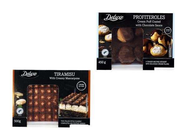 Tiramisu/​profiteroles