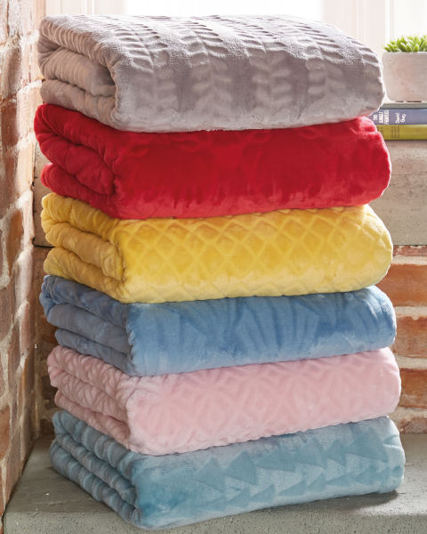 Art Deco Embossed Blanket