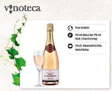 Champagne Henri de Valmond Brut Rosé