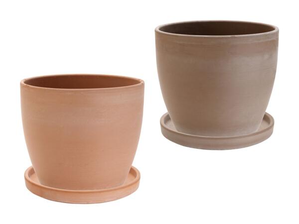 Cache-pot en céramique pour l'extérieur