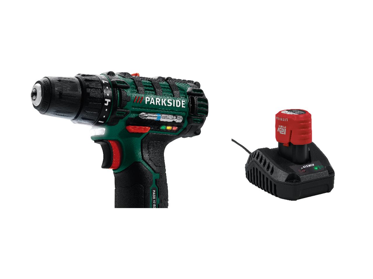 PARKSIDE(R) 12V Cordless Drill