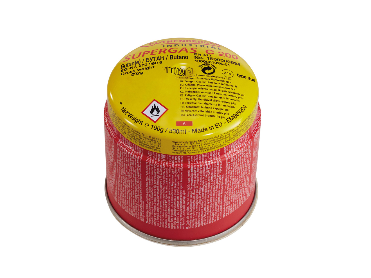 Rothenberger Butane Gas Cartridge1