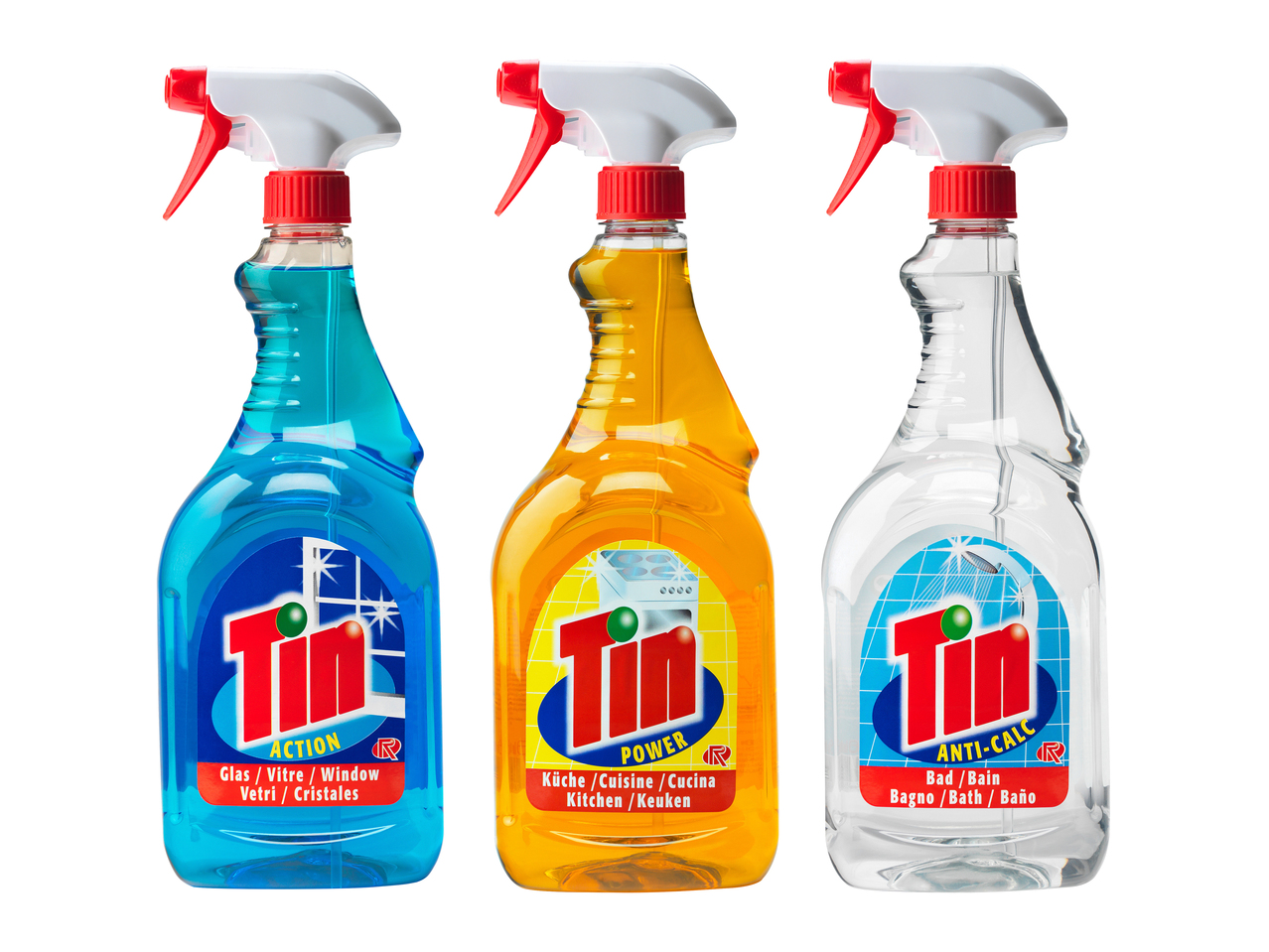 Detergente per vetro/ cucina/ bagno Tin