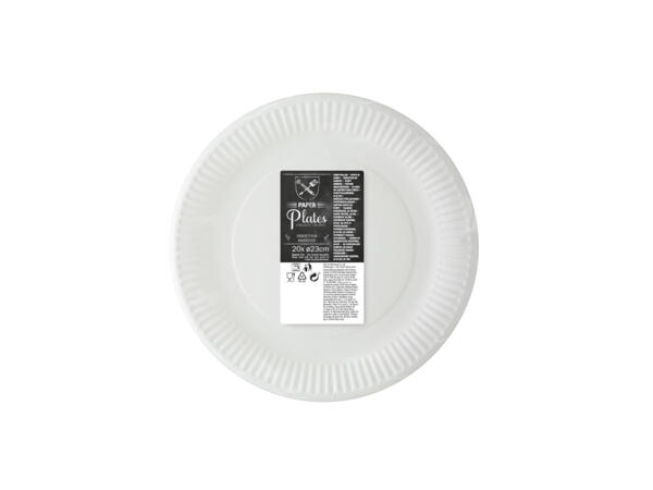 Papptallrikar 22 cm