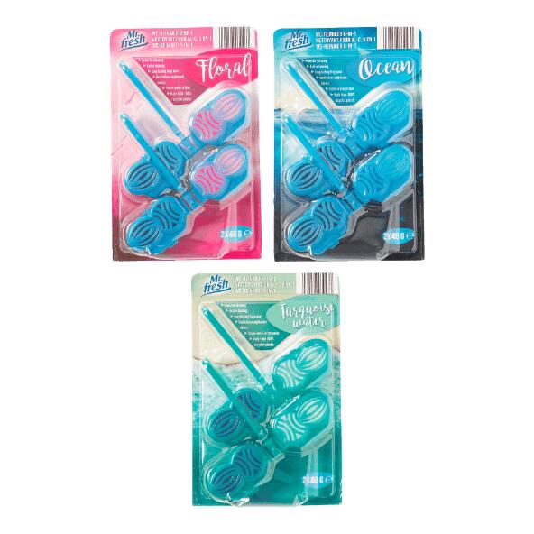 MR. FRESH(R) 	 				Blocs pour W.-C., 2 pcs