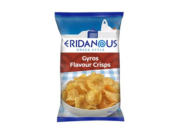 Greek-Flavoured Crisps