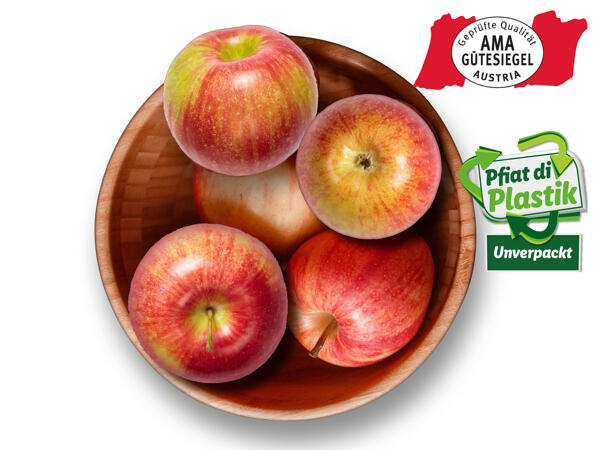 Äpfel rot aus der Steiermark