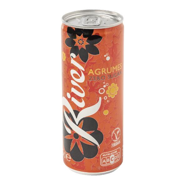 RIVER(R) 				Limonade Agrumes zero, 8 St.