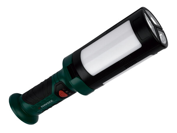 LED-handlampa med powerbank