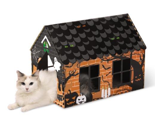 Heart to Tail 
 Halloween Cat Scratching Playhouse