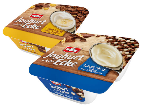 Müller Joghurt mit der Ecke