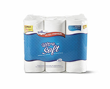 Willow 18 Mega Roll Ultra Soft Bath Tissue
