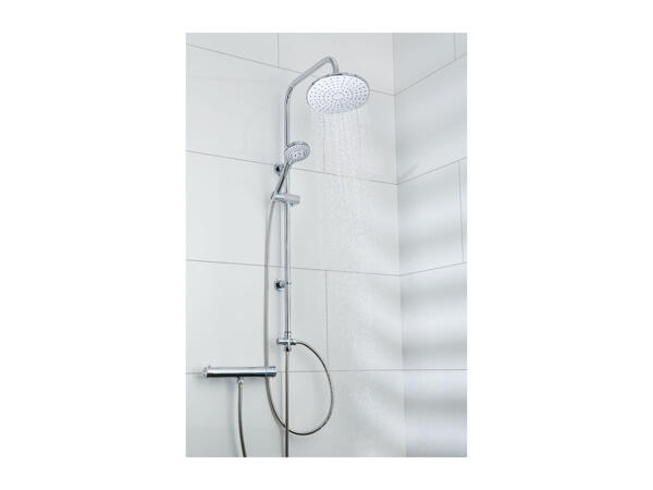 Livarno Home Overhead Shower Kit with Anti-Drip System