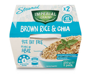 Imperial Grain Microwave Rice and Grain Cups 2pk/250g