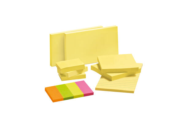 Post it-lappar, set