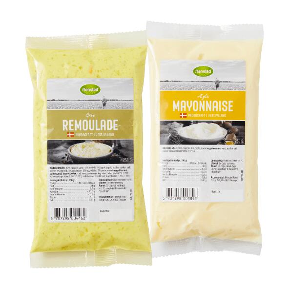 Ægte mayonnaise eller grov remoulade
