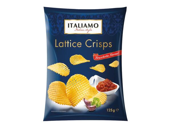Ridge Cut Italian Crisps
