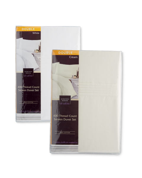 Sateen Double Duvet Set