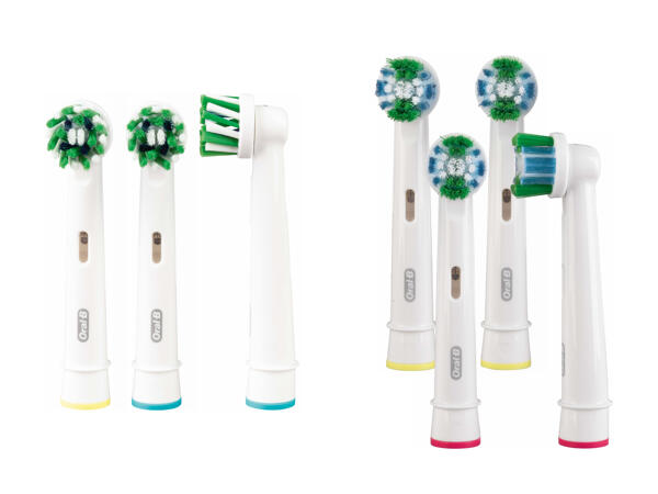 Oral-B Aufsteckbürsten Cross Action, 3er/​Precision Clean, 4er