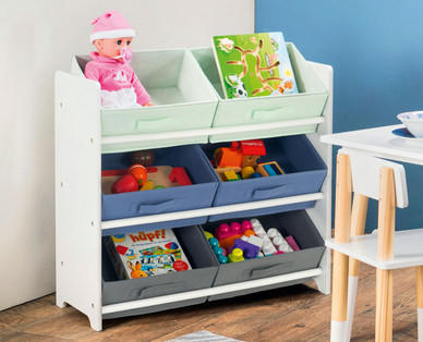 LIVING STYLE Kinder-Spielzeugregal