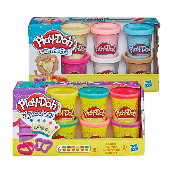 PLAY-DOH Konfetti eller glittervoks