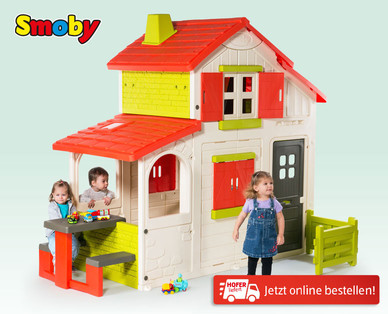 SMOBY Spielhaus Duplex