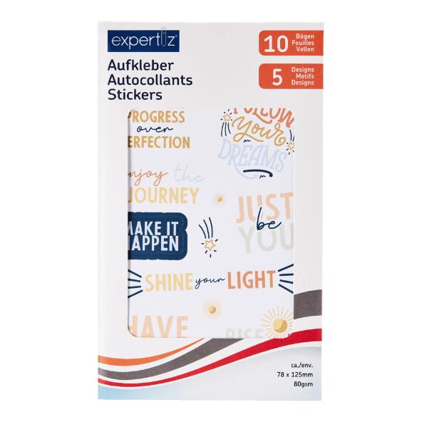 EXPERTIZ(R) 				Aufkleber, 10 Blatt