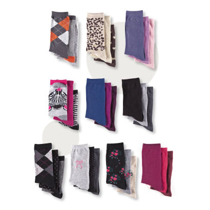 Chaussettes pour dames, 3 paires
