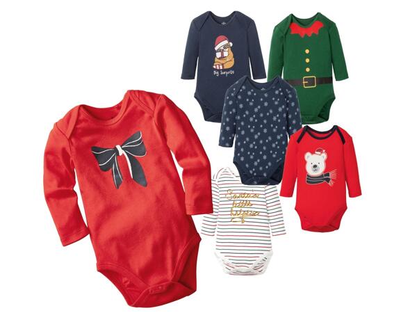 Lupilu Long Sleeve Baby Bodysuit