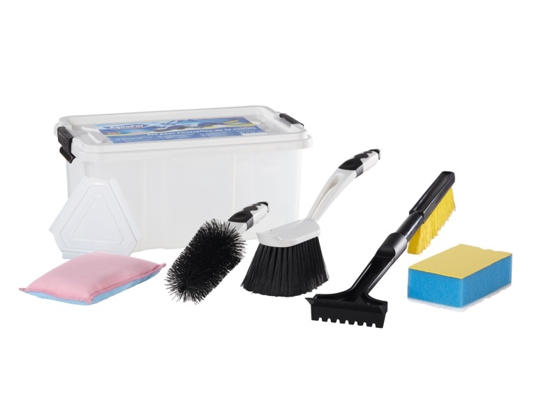 Box of Cleaning Accessories