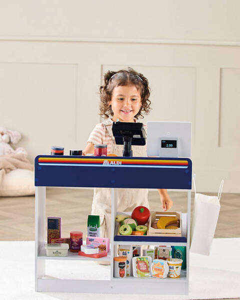 Wooden ALDI Supermarket