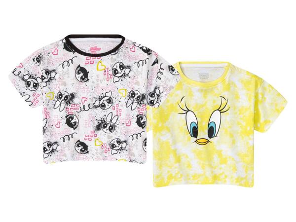 Girls' T-Shirts "Looney Tunes, Powerpuff Girls"