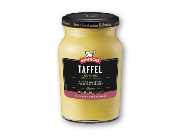 Bähncke sennep eller mayonnaise