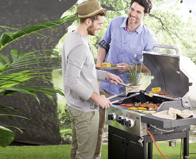 Barbecue a gas Boston pro 3 K Turbo BBQ
