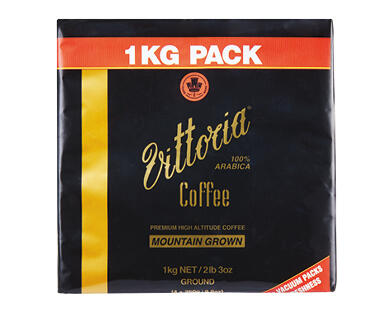Vittoria Mountain Grown Ground Coffee 1kg