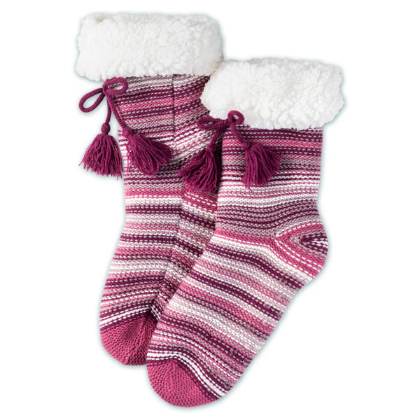 Grobstrick-Homesocks