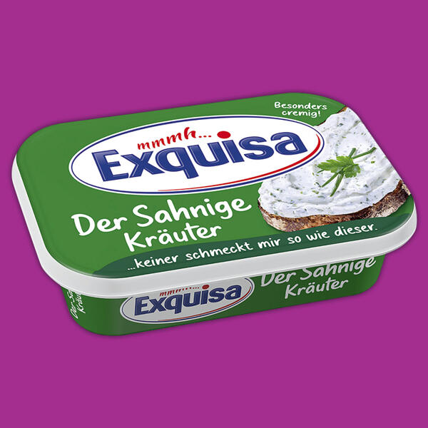 Frischkäsezubereitung