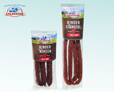 ARLBERGER Tiroler Rinder-Wurzen/Stangerl