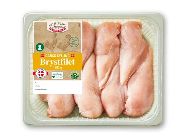 VILSTRUPGÅRD Dansk kyllingeinderfilet eller -brystfilet