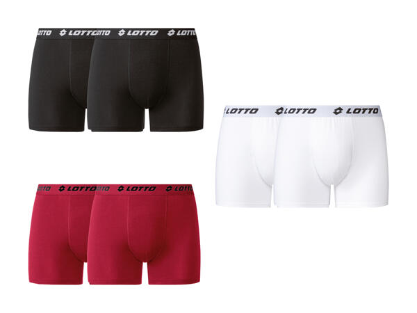 Boxers Lotto, lot de 2