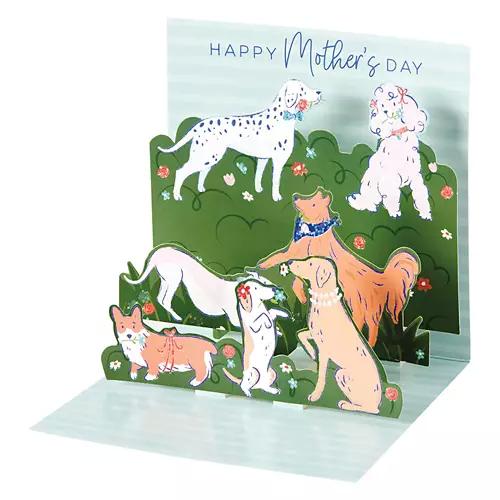 Dog Mom Pop-Up Mother's Day Card