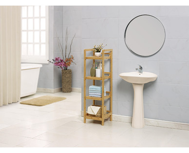 SOHL Furniture Bamboo 4-Tier Tower or Corner Tower